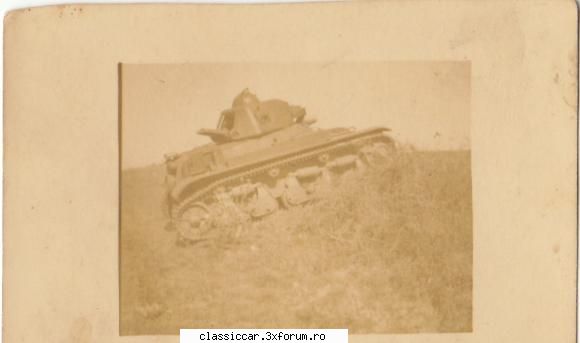 Masinile noastre in carti postale, vederi, poze de familie - "Cota 744,tanc in misiune,6.oct - File de istorie