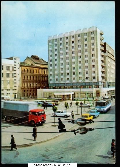 Masinile noastre in carti postale, vederi, poze de familie - Timisoara, Hotel Timisoara - File de istorie