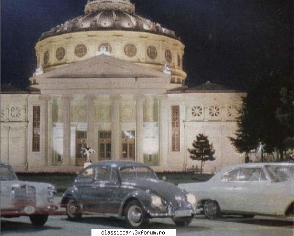 Masinile noastre in carti postale, vederi, poze de familie - Bucuresti, 1968 - File de istorie