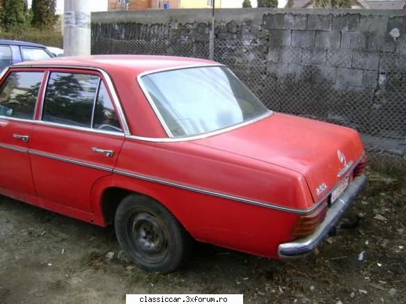 Mecedea W115 "Bot de cal" - Misu de Cluj - Am vazut prin Cluj-Napoca