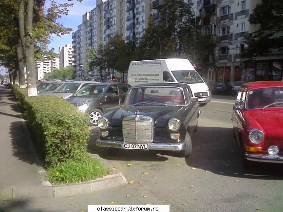 Mercede W110 - azi la OMV in manastur - Am vazut prin Cluj-Napoca