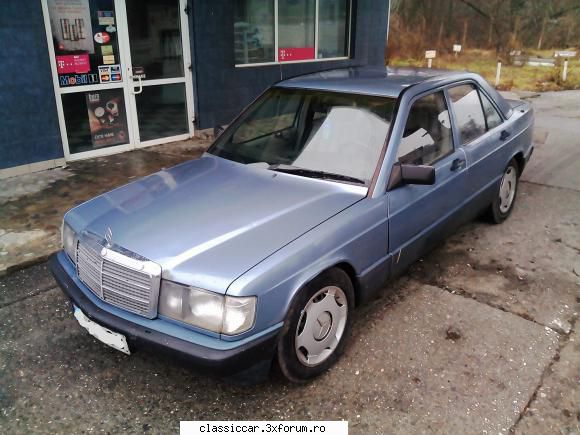 Mercedes-Benz 190D- 2.5D An 1989 - Stare perfecta de functio - Vanzari auto-moto clasice de catre intermediari