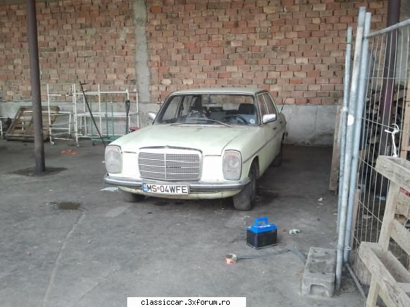 Mercedes-Benz w115 Vestitul "bot de cal" - Momentan am doar 2 poze - Prezentare masini