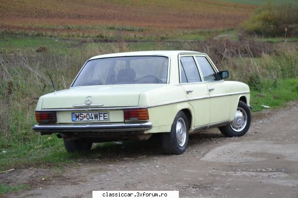 Mercedes-Benz w115 Vestitul "bot de cal" - Este ceva de munca la semi aripi deoarece - Prezentare masini