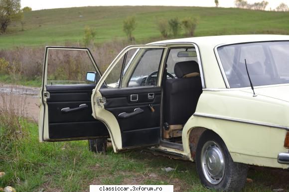 Mercedes-Benz w115 Vestitul "bot de cal" - Nici interiorul nu este prea stralucit - Prezentare masini
