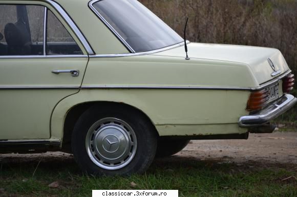 Mercedes-Benz w115 Vestitul "bot de cal" - exista si aici ceva rugina - Prezentare masini