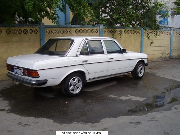 Mercedes 123, 240 D 1977(Cobra) - Alta din lateral - Prezentare masini