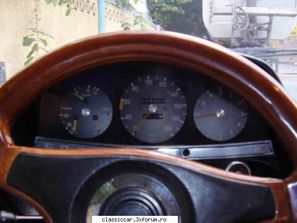 Mercedes 123, 240 D 1977(Cobra) - Ceasurile de bord - Prezentare masini