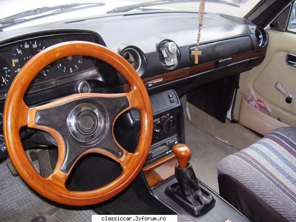 Mercedes 123, 240 D 1977(Cobra) - si cu tot bordul - Prezentare masini