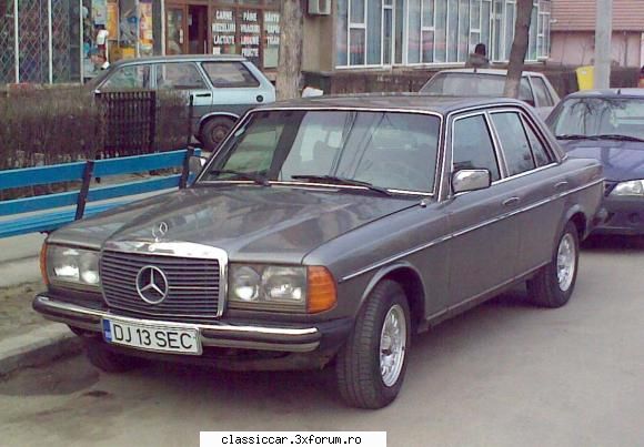 Mercedes 123, 240 D 1977(Cobra) - Unde ai gasit bordul ala cu turometru? E greu de - Prezentare masini