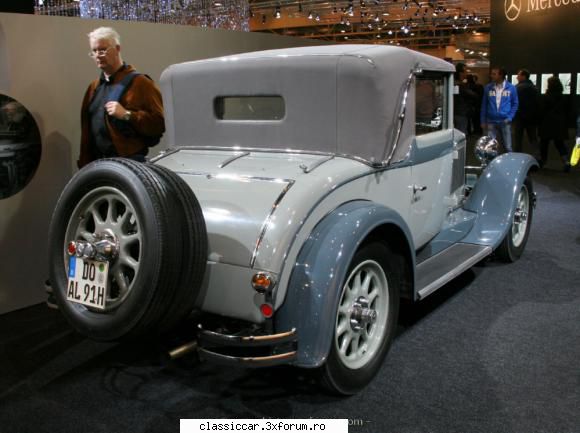 Mercedes 1928 - sedanu este urmatorul model BENZ TYPE STUTTGART - Am vazut prin Romania
