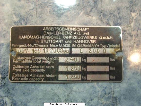 Mercedes 206 d - gherghin nicolae - Prezentare masini