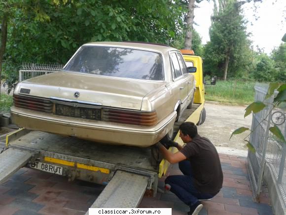 Mercedes 280S automatic - Ceva probleme la dat jos - Prezentare masini