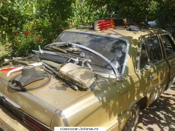 Mercedes 280S automatic - Am desfacut si cadourile primite odata cu masina - Prezentare masini