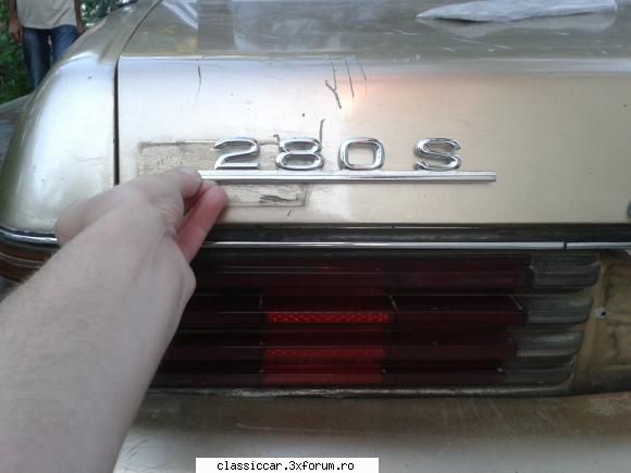 Mercedes 280S automatic - O alta problema momentan ar fi intteriorul. E - Prezentare masini
