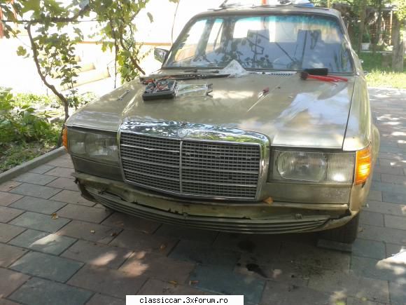 Mercedes 280S automatic - Continua demontarea. Dupa ce am cautat o - Prezentare masini