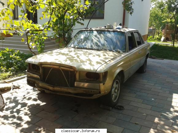 Mercedes 280S automatic - Nu stiu de ce a iesit cu fundu' in sus - Prezentare masini