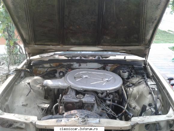 Mercedes 280S automatic - Azi a fost zi de curatenie. Am umflat rotile - Prezentare masini