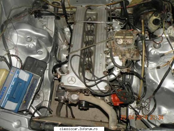 Mercedes 280S automatic - Am pus si parghiile de acceleratie. Trebuie sa - Prezentare masini