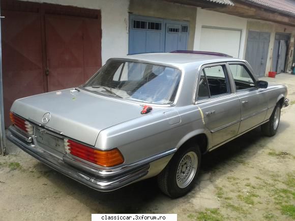 Mercedes 280S automatic - Am profitat de vremea frumoasa si am scos masina - Prezentare masini