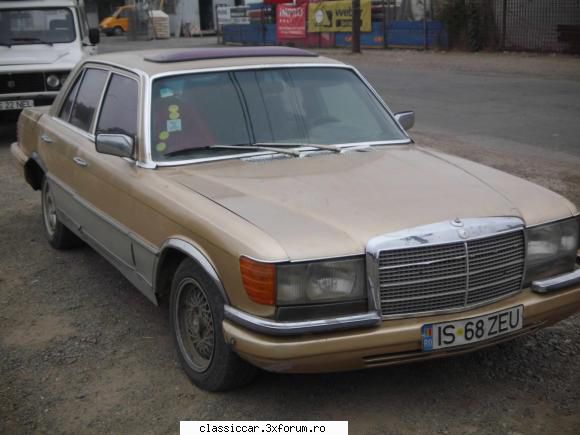 Mercedes 280S automatic - Daca nu ai pus ,,pragurile'' de inox parca nu mai - Prezentare masini