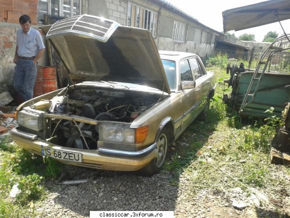Mercedes 280S automatic - Am vrut sa le dau la fier vechi dar bunicul - Prezentare masini