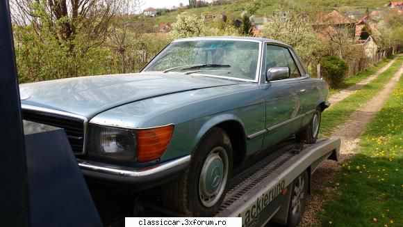 Mercedes 350 SLC - Va prezint un nou proiect destul de interesant un - Prezentare masini