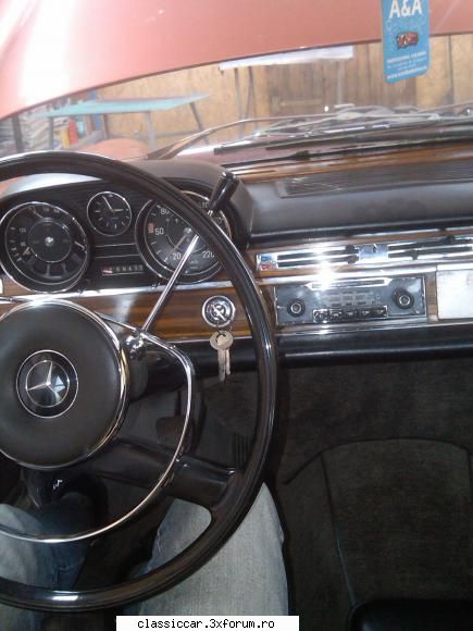 Mercedes Benz 300 sel W 109 - cabrio - Am vazut prin Romania
