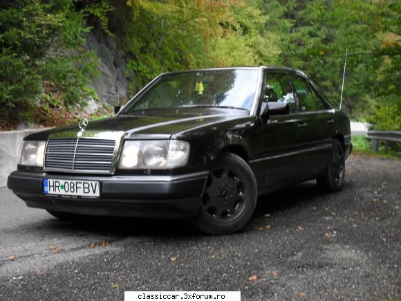 Mercedes Benz W124 - Multumesc pentru sfat o sa caut vopsea neagra - Prezentare masini