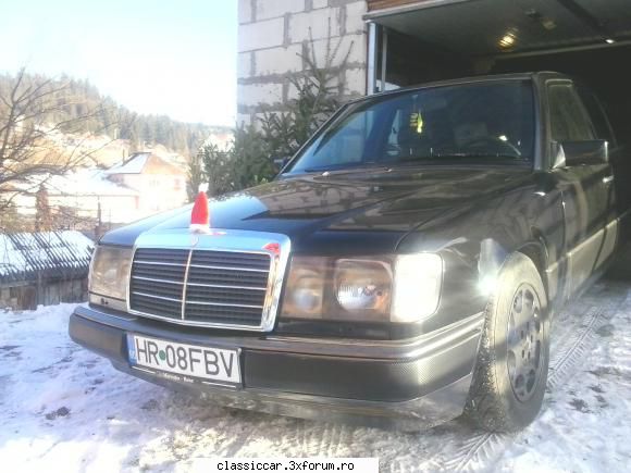 Mercedes Benz W124 - Cateva poze de sezon - Prezentare masini