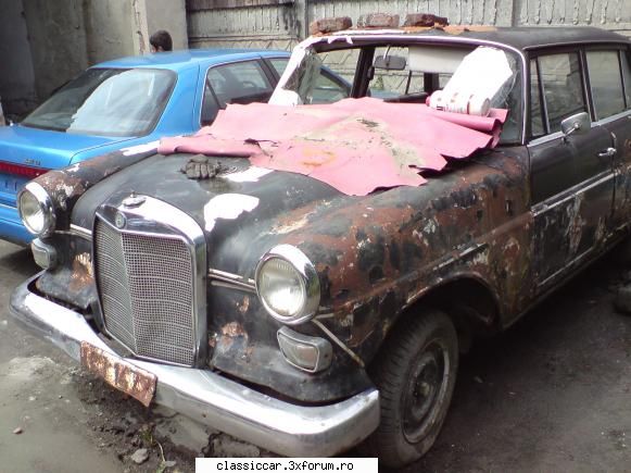 Mercedes Fintail - Am fost si eu azi sa vad Mercedesul pentru ca - Am vazut prin Cluj-Napoca