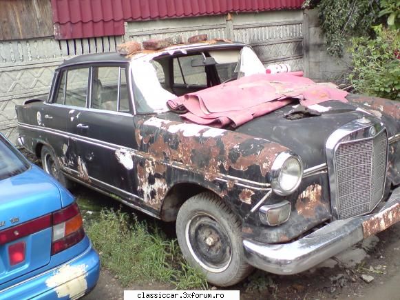 Mercedes Fintail - Mertanul nu e "mort",dar trebuie facute niste - Am vazut prin Cluj-Napoca