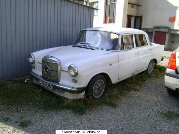 Mercedes Fintail - Misu de Cluj - Am vazut prin Cluj-Napoca