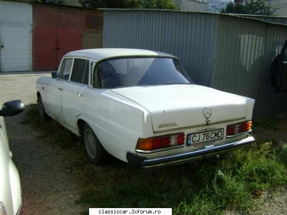 Mercedes Fintail - Misu de Cluj - Am vazut prin Cluj-Napoca