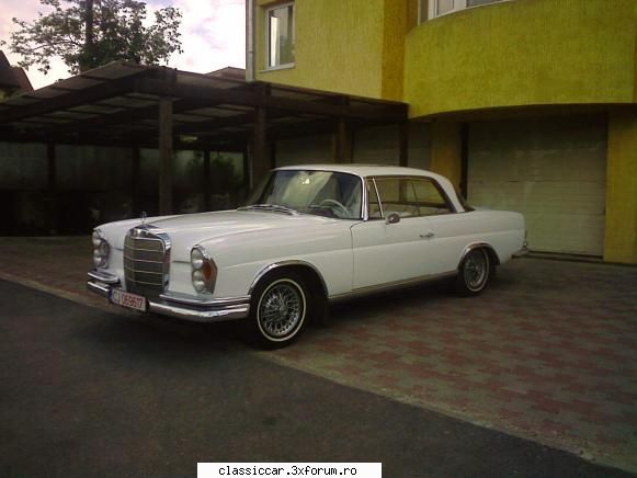 Mercedes SE Coupe - azi am vazut masina pe o strada langa buna ziua - Am vazut prin Cluj-Napoca