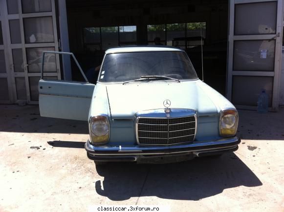 Mercedes W , BMW 525 E12 si altele - Iar aceasta este noua achizitie. Mercedes 250 - Prezentare masini