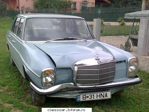 Mercedes W , BMW 525 E12 si altele - Iar aceasta este masina donatoare. Mercedes 200 - Prezentare masini
