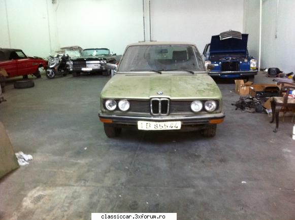 Mercedes W , BMW 525 E12 si altele - Alte cateva poze cu BMW-ul dupa ce l-am adus la - Prezentare masini