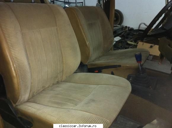 Mercedes W , BMW 525 E12 si altele - interiorul dupa ce i-am scos husele de pe scaune - Prezentare masini