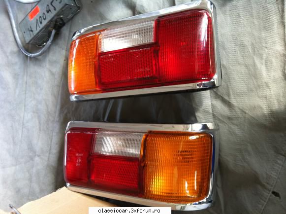 Mercedes W , BMW 525 E12 si altele - Stopurile dupa ce le-am curatat si polishat. :D - Prezentare masini