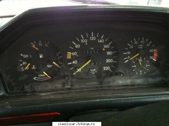 Mercedes W , BMW 525 E12 si altele - Ceasuri bord. Km nu stiu daca sunt reali - Prezentare masini