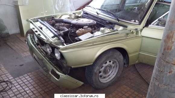 Mercedes W , BMW 525 E12 si altele - Se lucreaza mai incet dar sigur - Prezentare masini