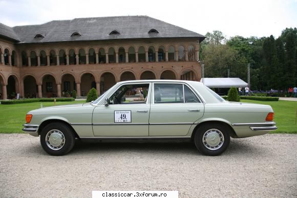 Mercedes W SE din '79 - In curte la Palatul Mogosoaia ;) - Prezentare masini