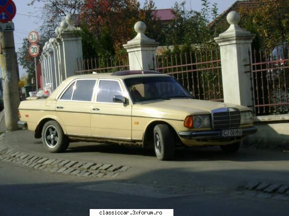 Mercedes W123 - In Gheorgheni pe str Venus se afla acest Mercedes - Am vazut prin Cluj-Napoca