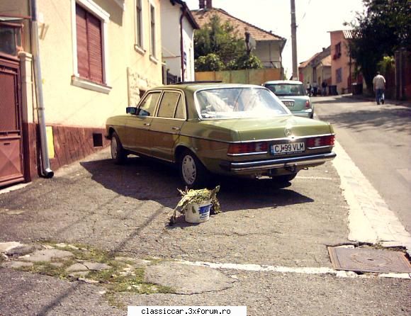 Mercedes W123 - Misu de Cluj - Am vazut prin Cluj-Napoca