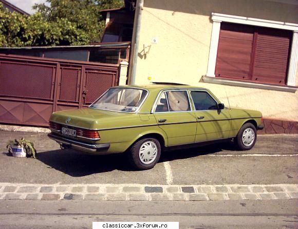 Mercedes W123 - Misu de Cluj - Am vazut prin Cluj-Napoca
