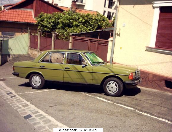Mercedes W123 - Misu de Cluj - Am vazut prin Cluj-Napoca