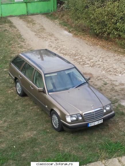 Mercedes W124 T-model - cabrio - Prezentare masini