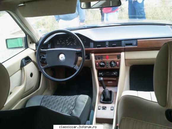 Mercedes W124 T-model - Scaunul de la sofer este alta culoare. In curand - Prezentare masini