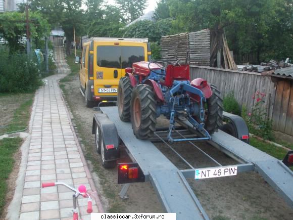 Mini tractor Antonio Carraro - Dupa o interventie in - Coltul camionagiului si tractoristului oldtimerist